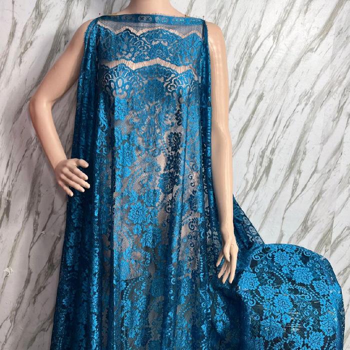 Kebaya semi prancis fatmawati benang metalic adem lembut