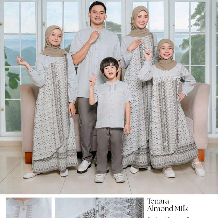 Sarimbit Seply 2026 Tenara Almond Milk Terbaru Muslim / Sarimbit Tenara Almond Milk 2026/ Sarimbit 2