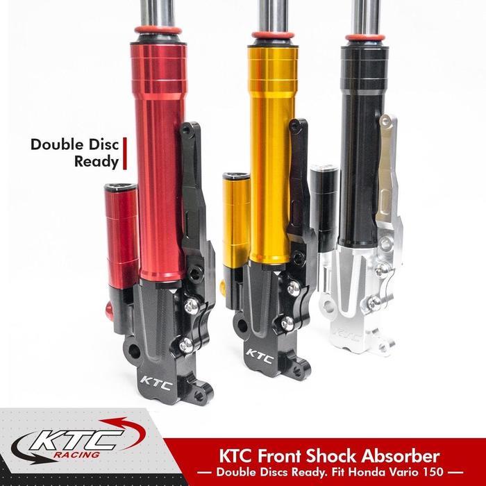 Suspension Depan KTC Racing Double Disc Beat Scoopy Genio Vario125-150
