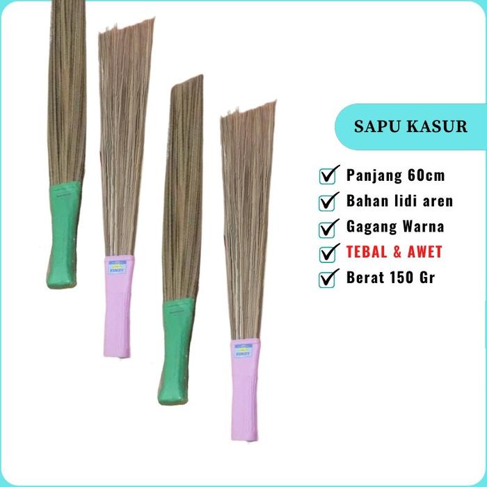 Sapu Lidi kasur Gepeng penebah penggebuk kasur karpet Mini