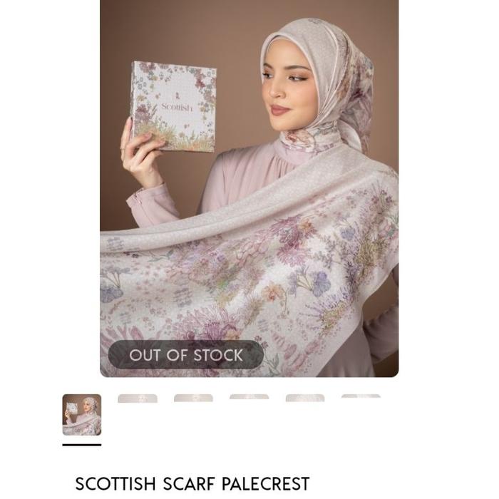 NEW!! SCOTTISH SCARF, LUMINOSA SCARF BY HEYLOCAL.ID