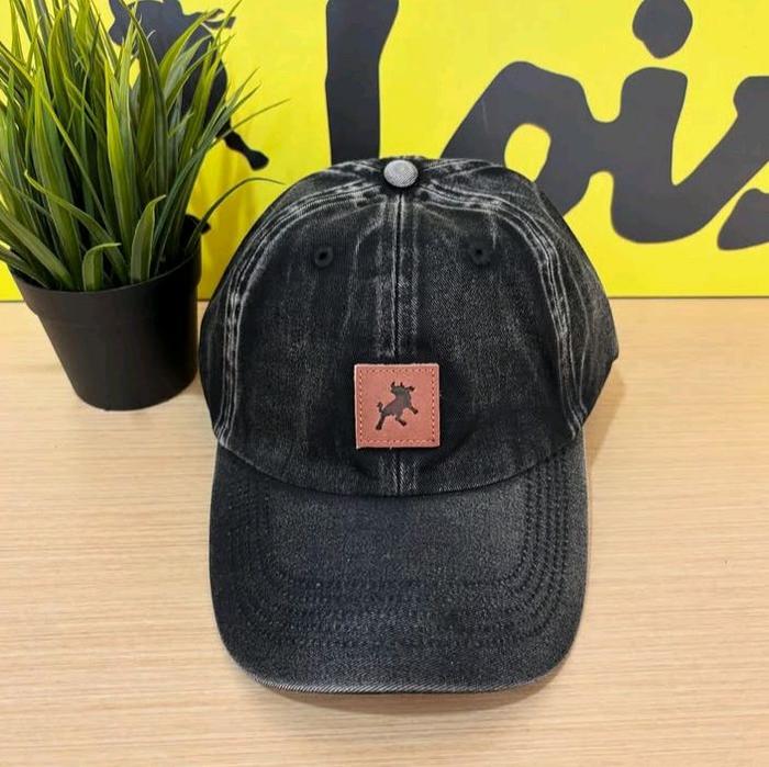Topi pria LOIS original murah terbaru best seller 3 warna. 3second emba cardinal. topi snapback/ top