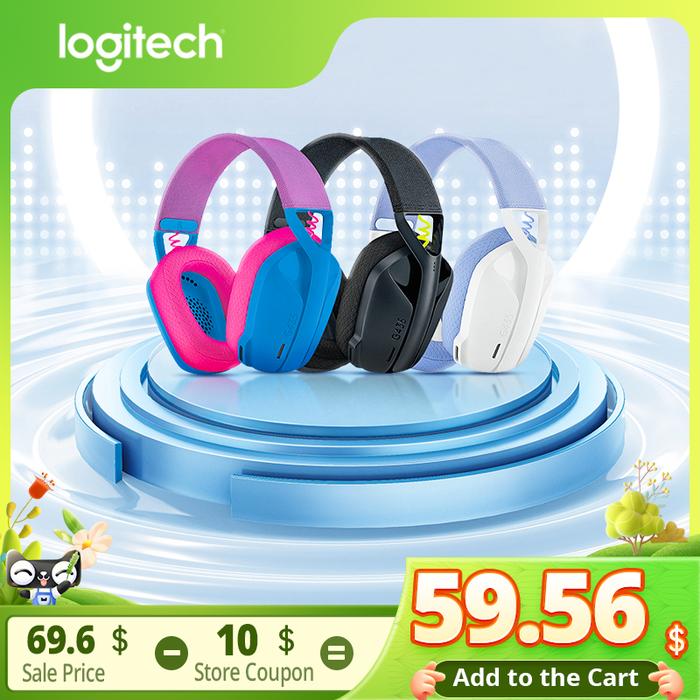 Logitech G435 Bluetooth Headset Lightspeed Wireless Gaming Headphones