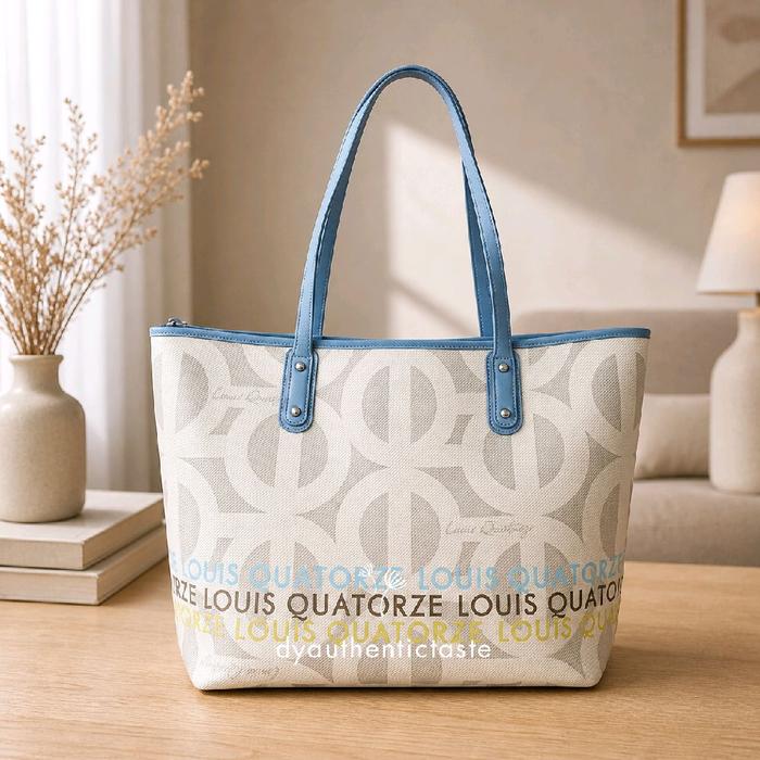 LOUIS QUARTOZE Tote Bag Wanita Authentic VGC