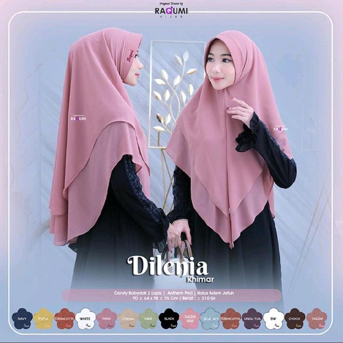 Jilbab Dilenia Khimar By Raqumi