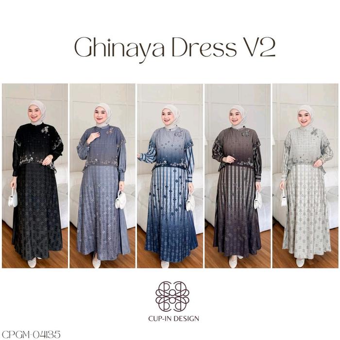 Ghania dress voll 2 by Cup-in Design | Gamis Wanita