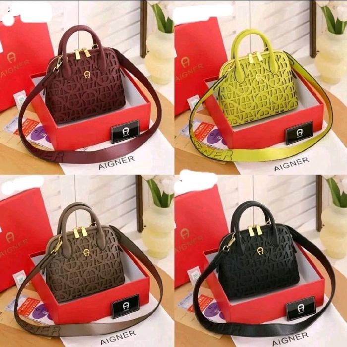 Tas Alma A170898 Import Kulit Wanita Selempang Slingbag - Cewek, Perempuan