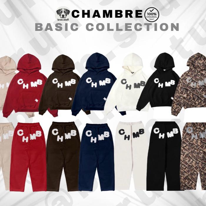 CHAMBRE BASIC HOODIE & SWEATPANTS [ ORIGINAL ]