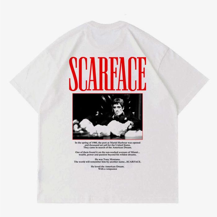[COD]KAOS VINTAGE FILM SCARFACE 1983 | T-SHIRT MOVIE SCARFACE