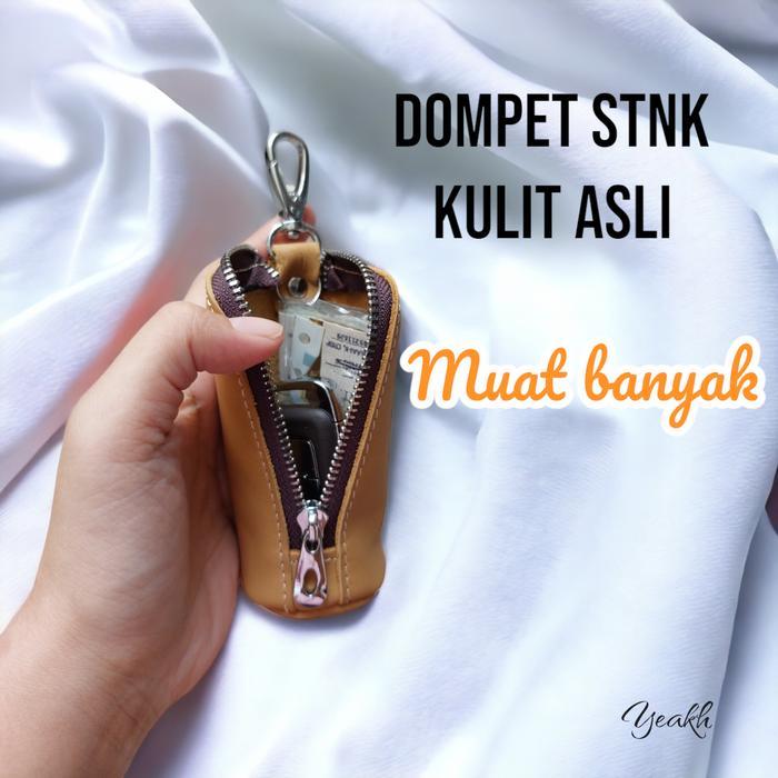 DOMPET STNK KULIT MOTOR MOBIL|GANTUNGAN KUNCI MOBIL UNIK-POUCH STNK