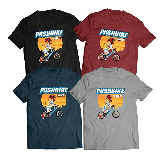 KAOS SABLON PUSHBIKE / KAOS SABLON ANAK