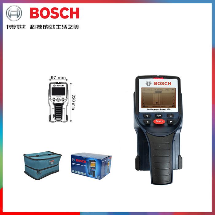 Bosch Metal Detector D-tect 150 Wall Scanner Detection Wood/Live