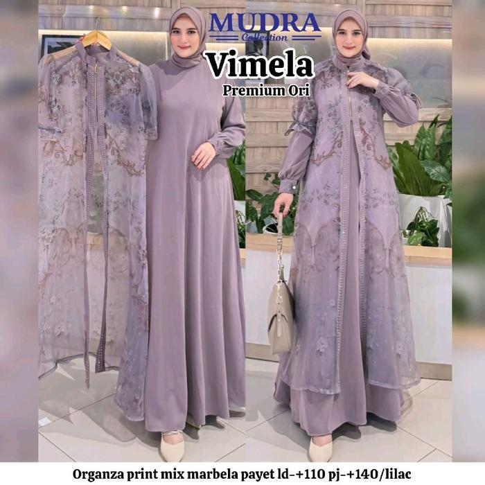 Vimela Premium Ori Dress Terbaru