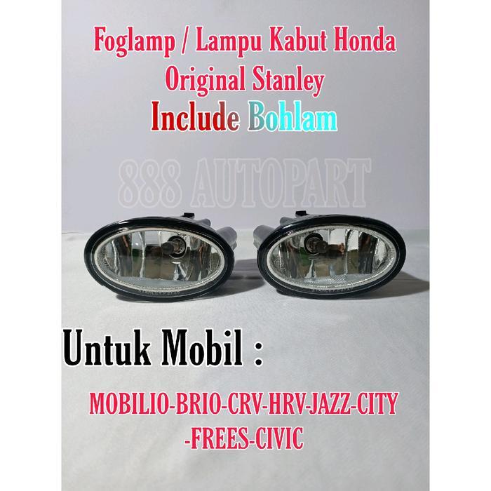 Foglamp Fog lamp Lampu Kabut Honda Brio Mobilio Jazz CRV HRV Freed Civic Original
