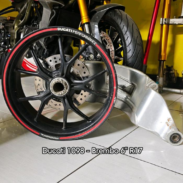 proarm limbah moge ducati velg brembo 6 inchi
