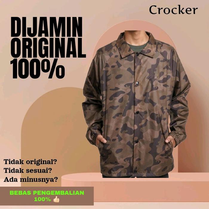 Original Jaket EIGER Crocker Coach