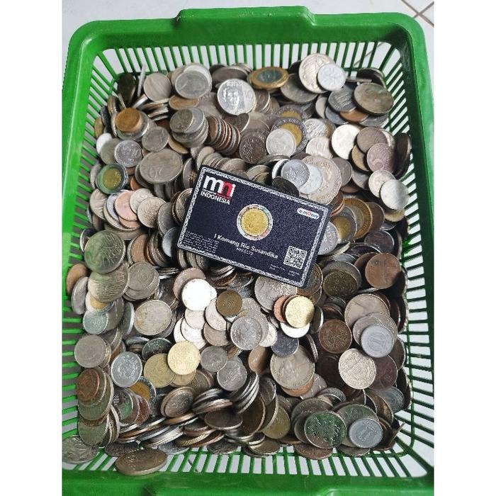 Hot Sale! Uang Koin Asing Kiloan Dijamin Asli Dijual Perkilo Kondisi Bekas Dan Baru Campur Baru