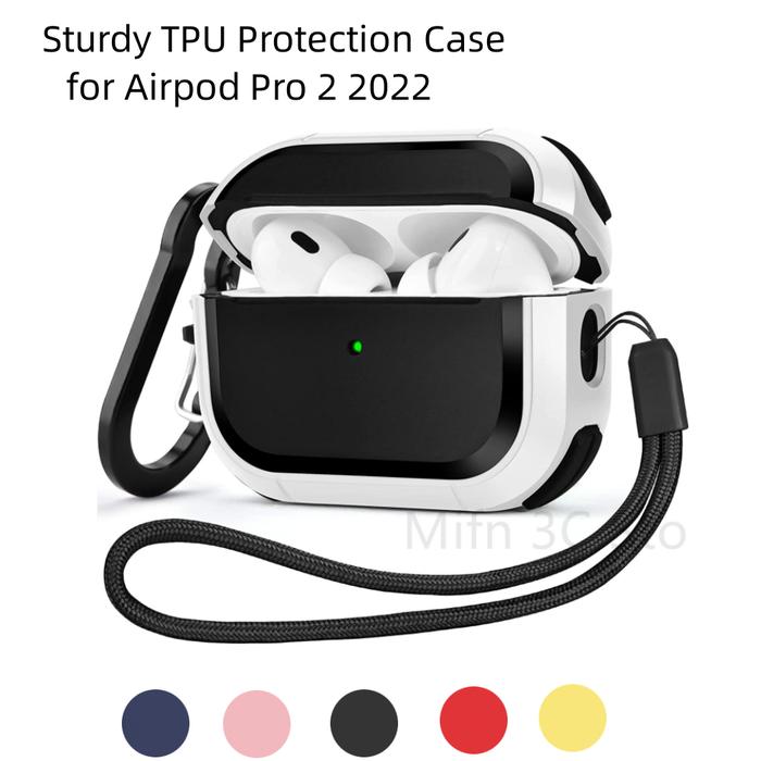 2022 Armor Rugged Case For Airpods Pro 2 2022 Earphone Case Airpods Pro 2 Earphone Accessories For