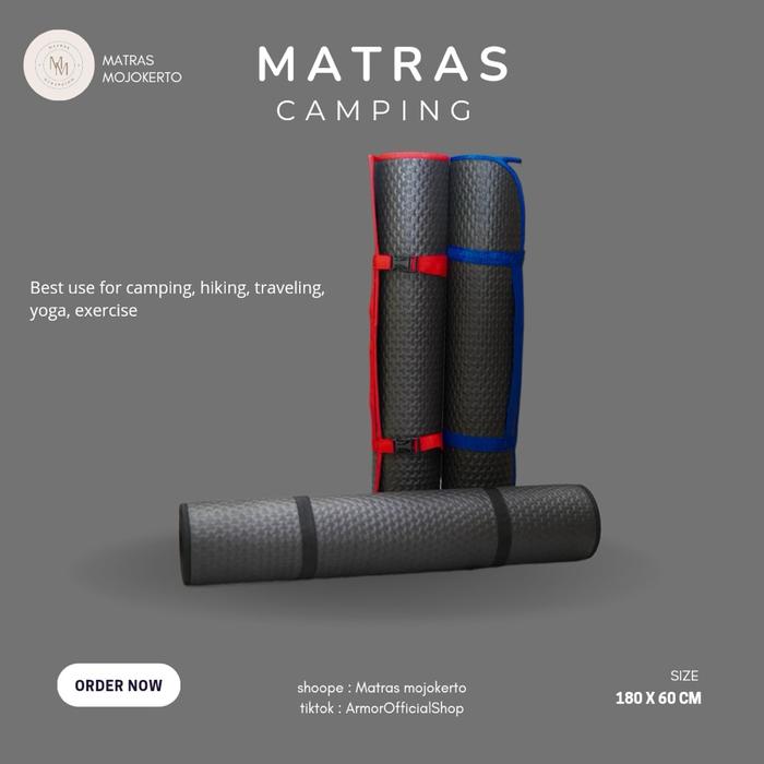 TERMURAH - TERLARIS Matras Camping Motif Mercy 180x60Cm - Matras Gunung - Matras Yoga - Matras Tni