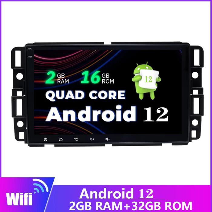 8" Android 12 Car radio Multimedia Player For GMC Sierra Yukon Denali