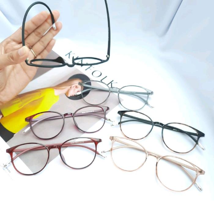 Kacamata Frame M5009 Frame Korea Elastis / Lentur Pria / Wanita