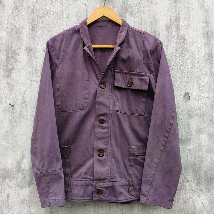 Chore jacket canvas vintage sunfaded