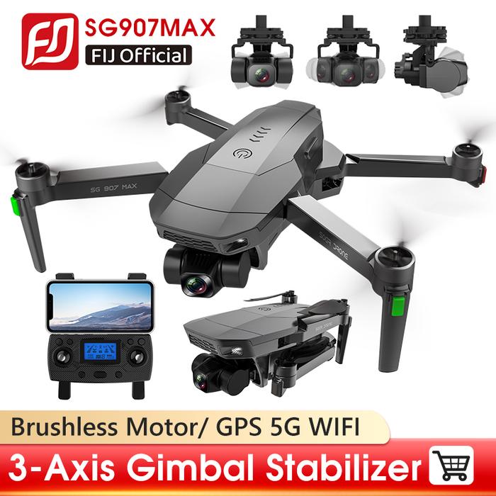 SG907 MAX 3-Axis Gimbal Drone 4K Professional Brushless Motor 5G WIFI