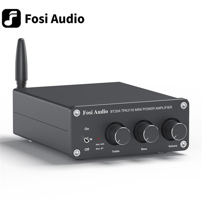 Fosi Audio BT20A Bluetooth TPA3116D2 Sound Power Amplifier 100W Mini