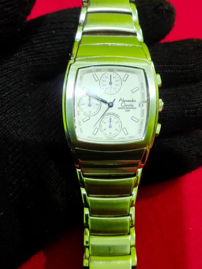Jam Tangan Pria Alexandre Christie 8081M Cronograph