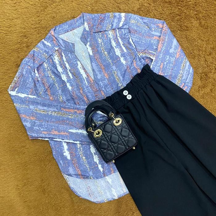 FDM FASHION - one set tiara tunik / blouse bambu