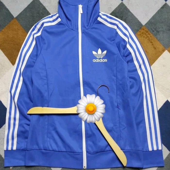 tracktop Adidas biru titip