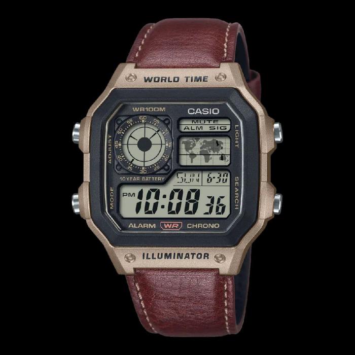 JAM CASIO AE-1200WHL-5 / AE 1200WHL 5 / AE1200WHL5