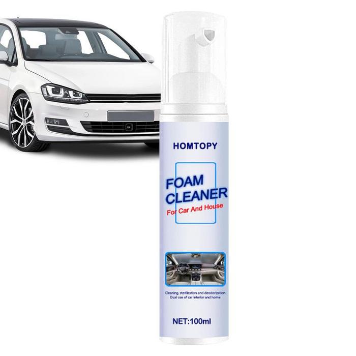 Foam Cleaner For Car 100ML Multipurpose Foam Cleaner Spray Foam
