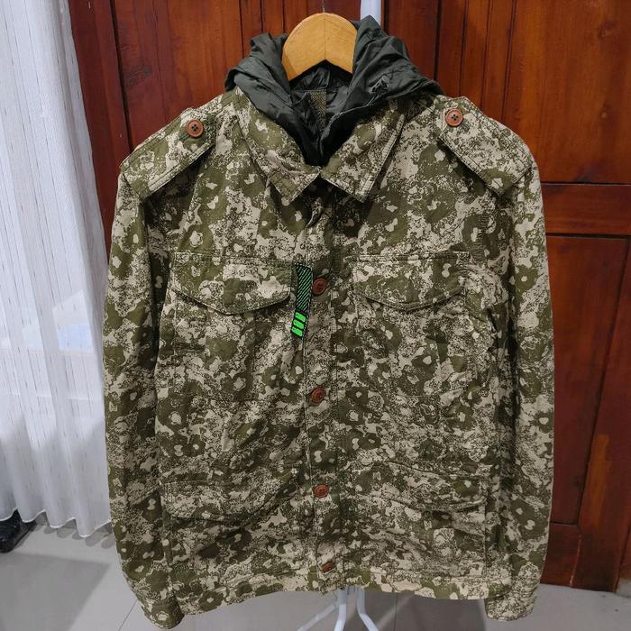 jaket m65 camo taktikal 8seconds