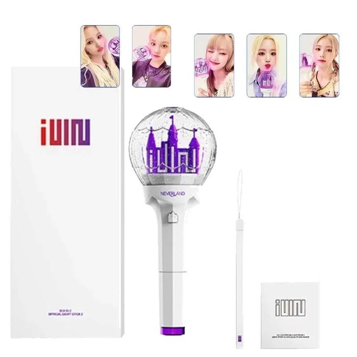 Kpop (G)I-DLE Ver.2 Lightstick Castle Hand Lamp Gidle Concert Card Hiphop Party Light Stick Flash Fl