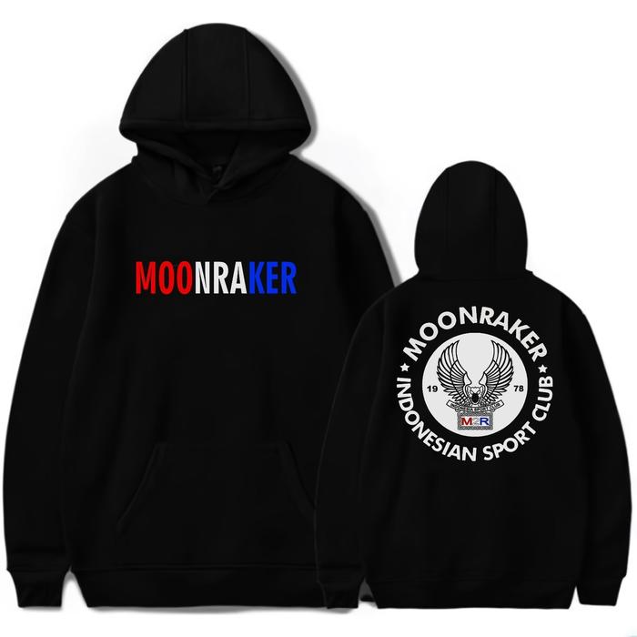 Hoodie moonraker speed maniac / moonraker indonesia/hoodie moonraker Keren Nyaman Lembut Lokal