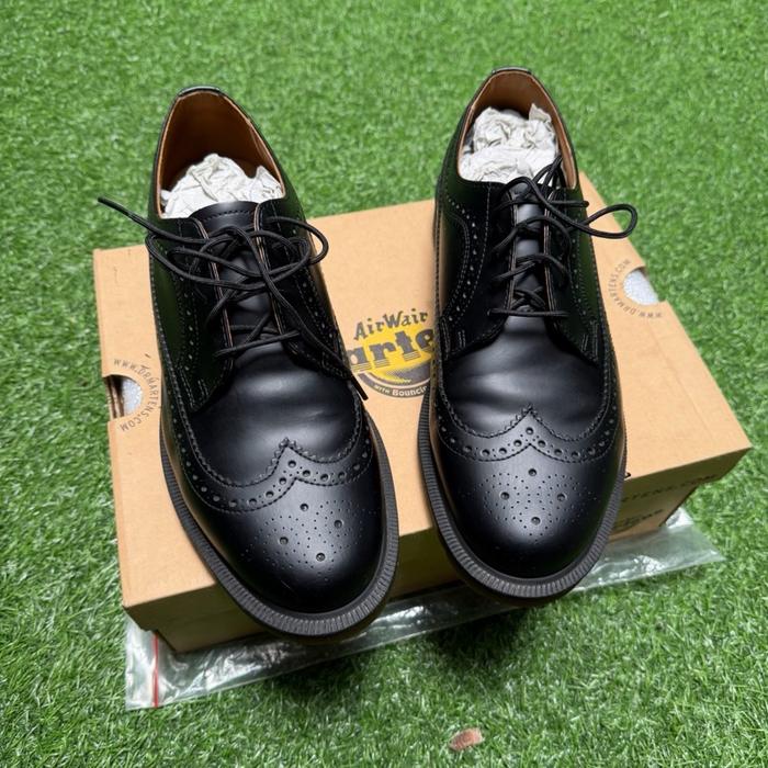 Sepatu Dr Martens 3989 Brogue Smooth 9UK 43 Original 100%