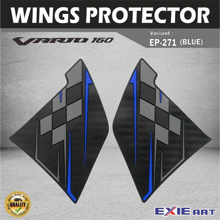 WINGS PROTECTOR MOTORCYCLE VARIO 160 - STIKER RUBBER FRONT BODY PROTECTOR VARIO [NTS]