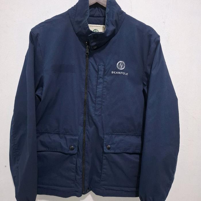 Jaket Denim Bean Pole Parka Navy