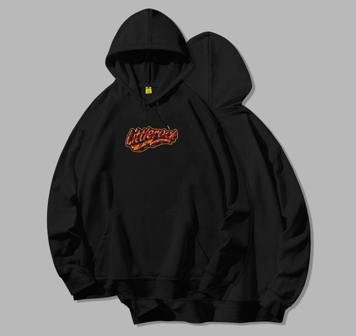 Littlerock Clothing Jacket Hoodie Cheetah Black | Jumper Hody Hitam Hoody Distro Hodie Pria & Wanita