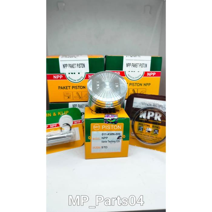 ASLI Piston Kit Vario 125 Bohlam Vario 125 LED KZR Oversize Std/ 50/ 100 NPP