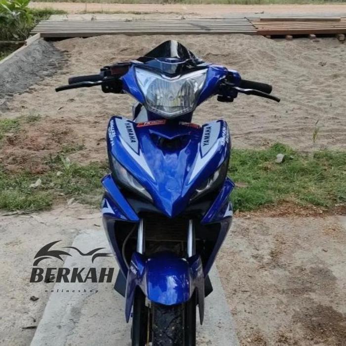 STRIPING STICKER JUPITER MX NEW 135 TRANSPARAN LIST PUTIH Berkualitas OSEAN