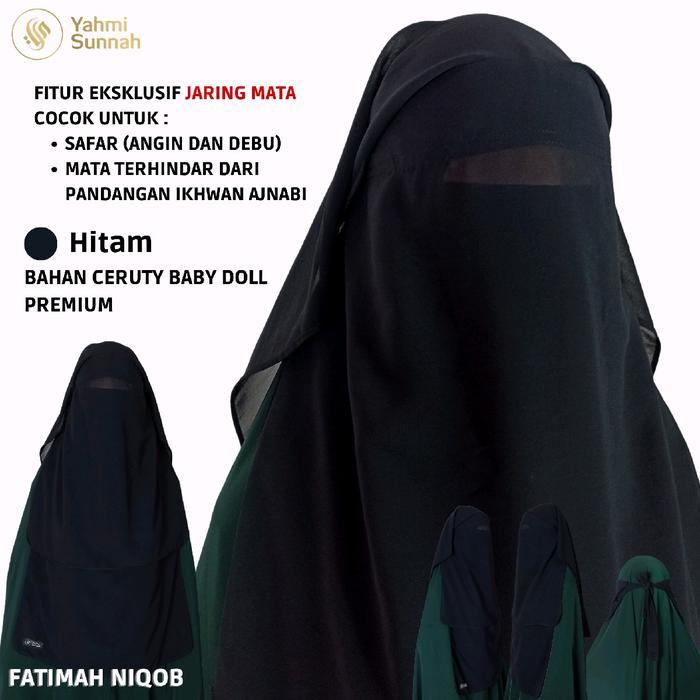 Cadar Yaman Niqab Yaman Niqob Yaman Purdah 3 Layer Long Yaman Niqob Safar Bisa Cod