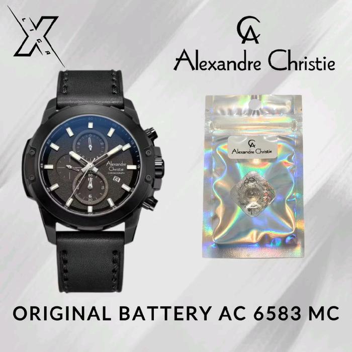 Baterai Jam Tangan Alexandre Christie AC 6583 MC