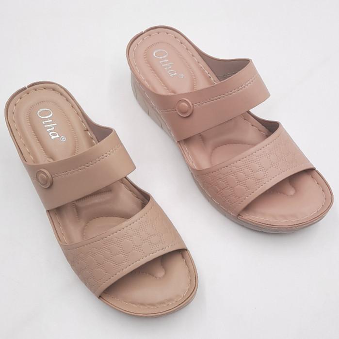 Otha Shoes - Wedges Sandal Wanita - H729 OWK Sendal