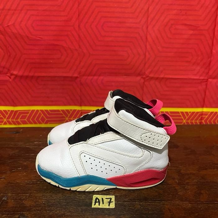Sepatu anak second ori nike aj lift off white size 25