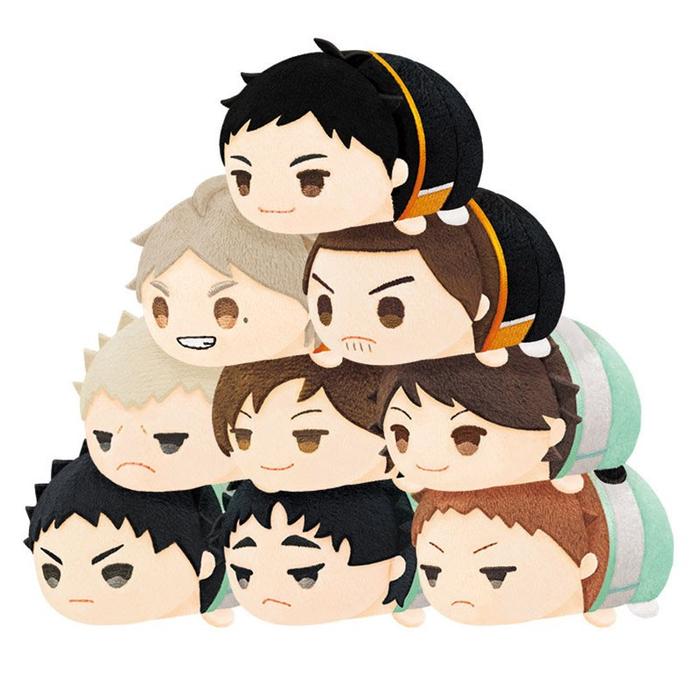 Stuffed Haikyuu 8.5cm Mochi Mascot Plush Doll Toys For Children Aoba