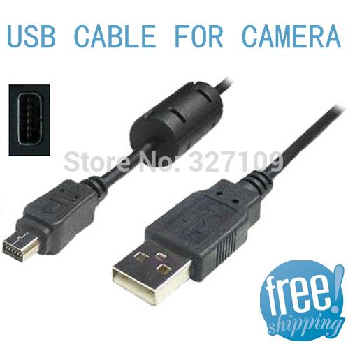 USB Power Charger Kabel Sinkronisasi Data untuk Casio Kamera Exilim