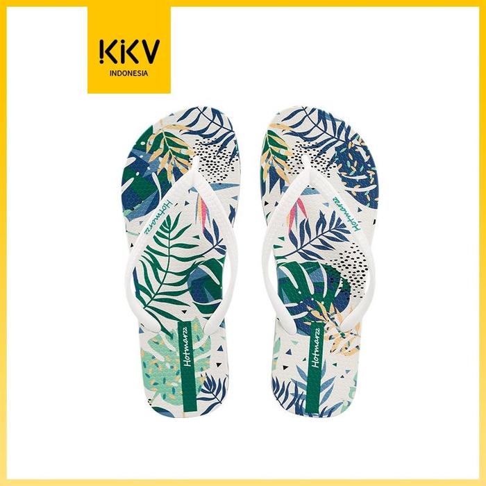 KKV - Hotmarzz Flower Series Women Flip-Flops Sandal Jepit Wanita Sandal Pantai Motif Bunga