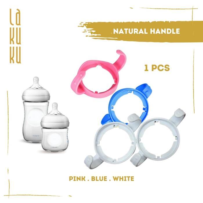Lakuku - [GROSIR] Bottle Handle Gagang Botol Susu Pegangan Botol Natural dan Classic Wide